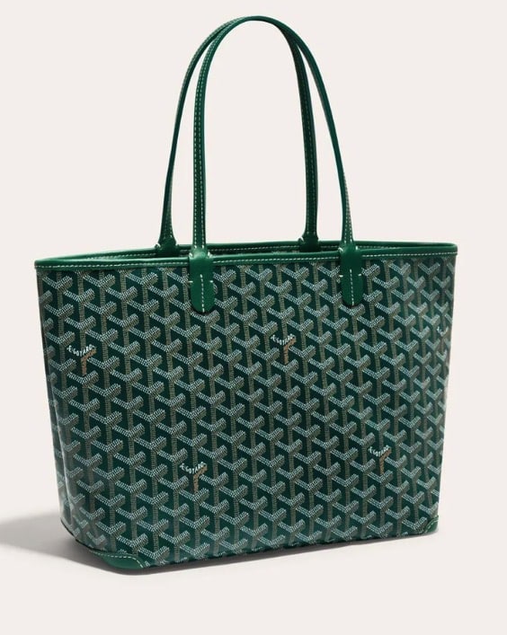 green goyard bag | The It Girl Guide